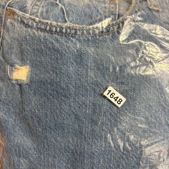 J.CREW Factory‎ Women's High Rise Straight Crop Jeans Sz 35 Premium Edition Plus - Picture 13 of 13